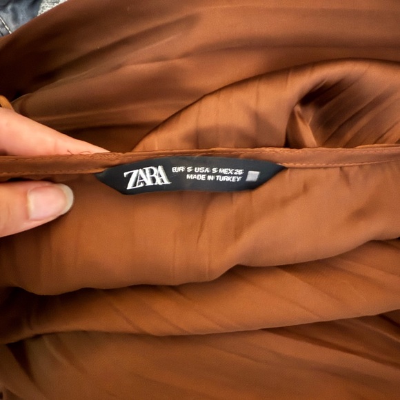 Zara Chocolate Brown Maxi Dress - Picture 3 of 3
